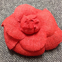 CHANEL シャネル コサージュ レッド